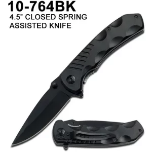 10-764BK - 4.5" Closed Spring Assisted Knife