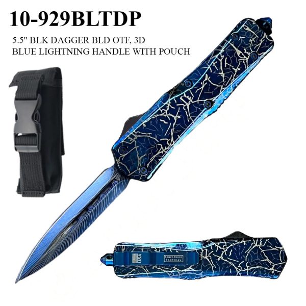 10-929BLTDP - 5.5" OTF Blue Lighting