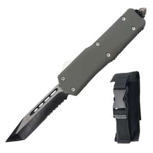 10-929TGYS - 9" Overall OTF Knife with Sheath