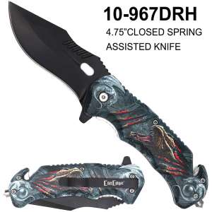 10-967DRH - 4.75" Spring Assisted Dragon Knife