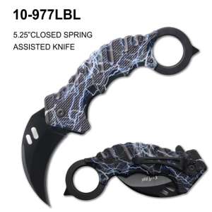 10-977LBL - ElitEdge Spring Assisted Karambit