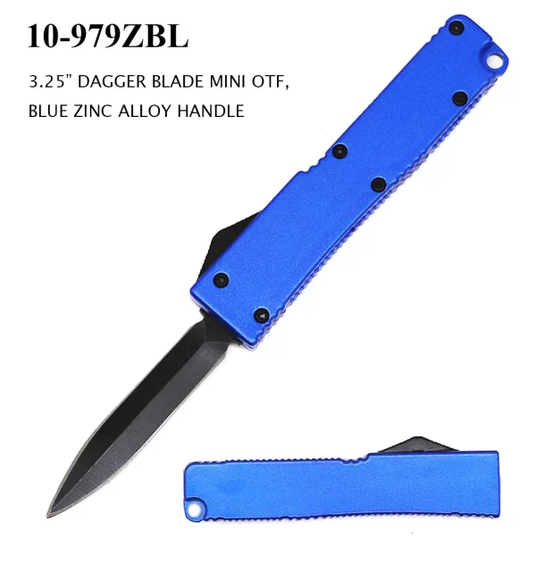 10-979ZBL - 3.25" Mini OTF Knife