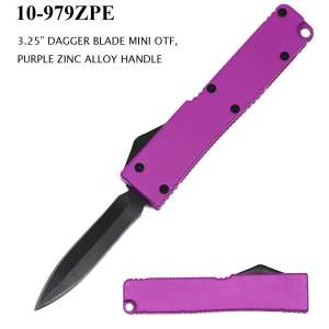 10-979ZPE - 3.25" OTF Knife Purple