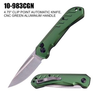 10-983CGN - 4.75" Clip Point Automatic Knife