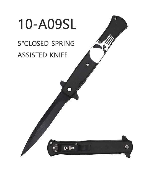 10-A09SL - 5" Closed Spring Assisted Knife