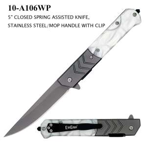 10-A106WP - ElitEdge 5" Closed Spring Assisted Knife