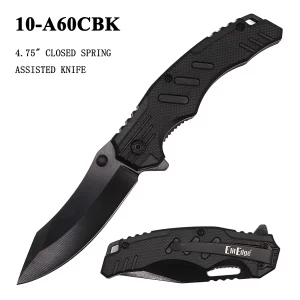 10-A60CBK - 4.75" Manual folding knife