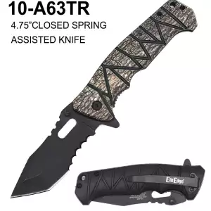10-A63TR - ElitEdge Spring Assisted Knife