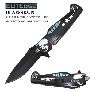 10-A85SKGN - ElitEdge Spring Assisted knife