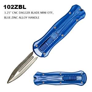 102ZBL 3.25" Mini OTF Blue
