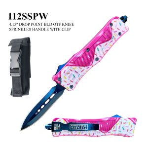 112SSPW - 6.75" Dagger Blade OTF Sprinkles