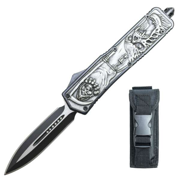 118SW - 8.75" Overall OTF Knife with Sheath
