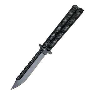 129BK - 5" Chain Butterfly Knife