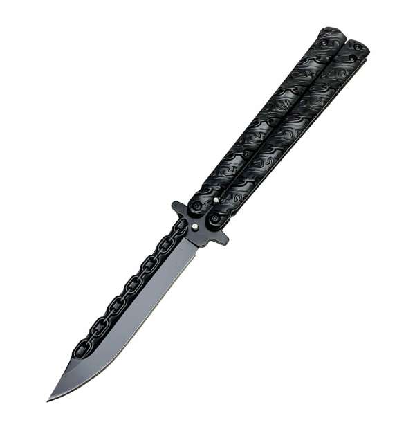 129BK - 5" Chain Butterfly Knife
