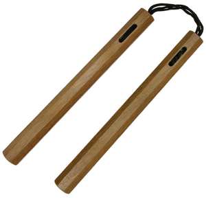 1303C - Nunchucks Hardwood Octagon