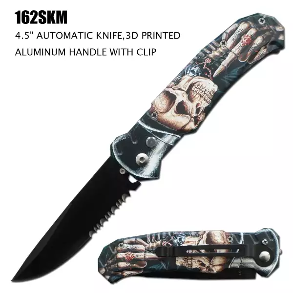 162SKM - 4.5" Push Button Automatic Knife