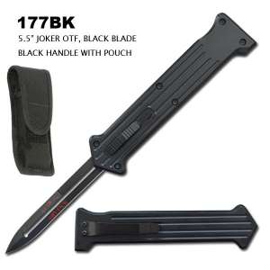 177BK - 5.5" Joker OTF All Black