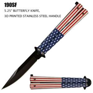190SF - 5.25" Butterfly Knife
