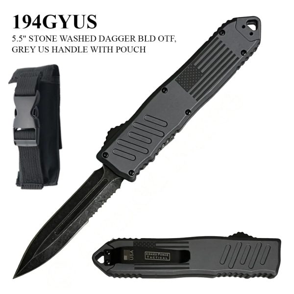 194GYUS - 5.5" Dagger Blade OTF