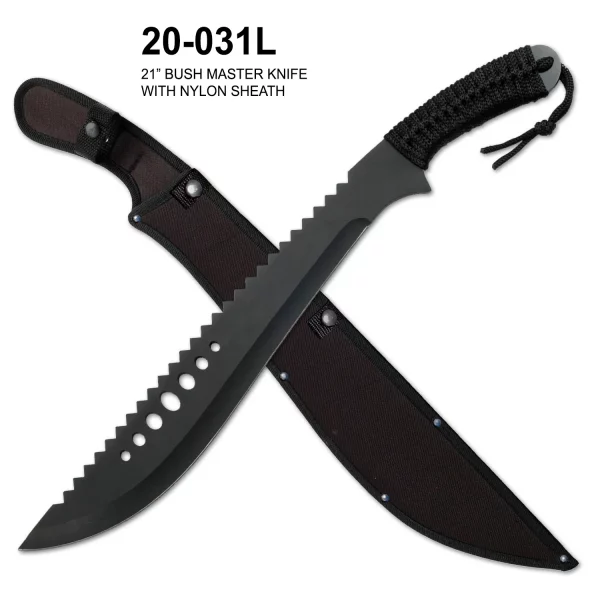20-031L - 21" Bush Master Machete