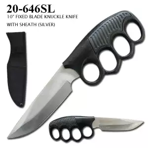 20-646SL - 10" Fixed Blade Trench Style Knife