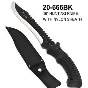 20-666BK - 16" Hunting Knife
