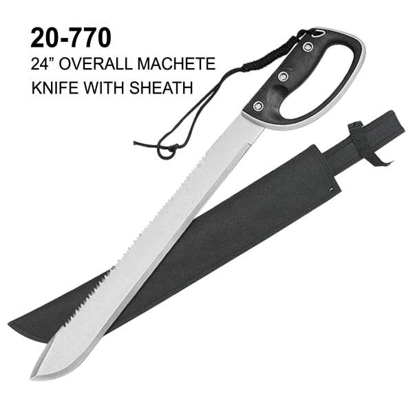 20-770 - 24" Saw Back Machete