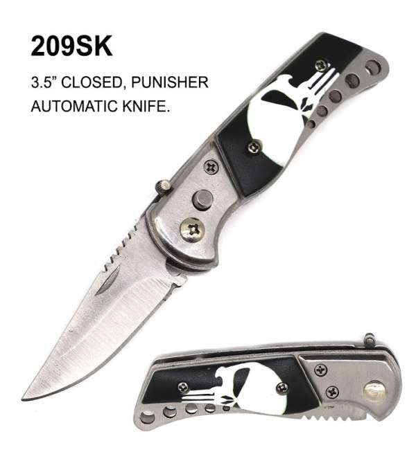 209SK - 3.5" Push Button Automatic Knife