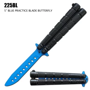 225BL - Knurled Handle Trainer Butterfly