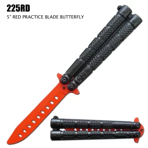 225RD - Knurled Handle Trainer Butterfly