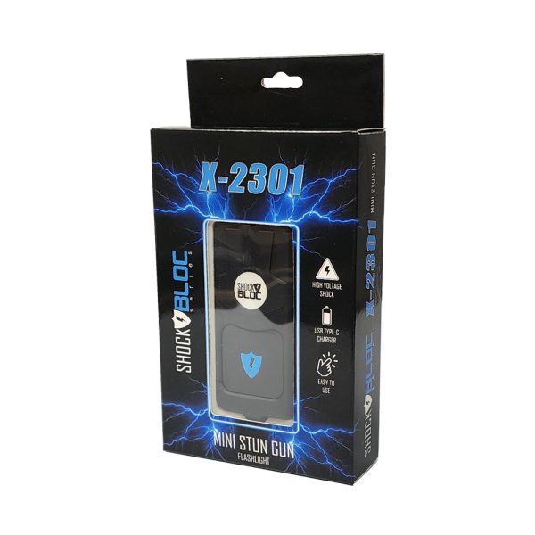 X-2301 - Shock Bloc Mini Stun Gun With Lanyard - Image 3