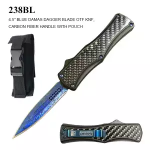 238BL - Carbon Fiber Dagger Blade OTF