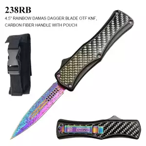 238RB - Carbon Fiber Dagger Blade OTF