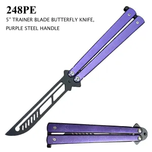 248PE - 5" Trainer Butterfly Knife