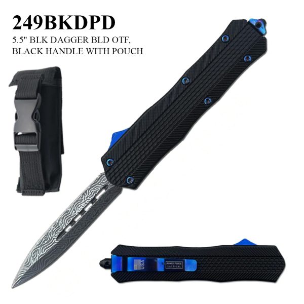249BKDPD - 5.5" Dagger Blade OTF