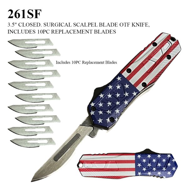 261SF - 5.75" OTF Replaceable Scalpel Blade