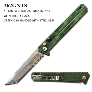 262GNTS - Automatic Knife with Safety Lock