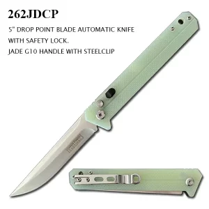 262JDCP - Automatic Knife with Safety Lock