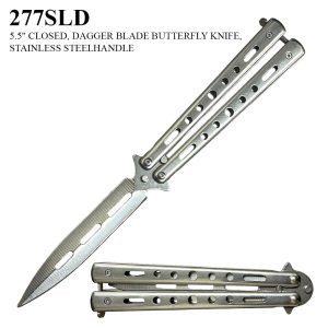 277SLD - 5.5" Dagger Blade Butterfly Knife