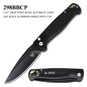 298BBCP - 4.65" Automatic Knife with Aluminum Handle