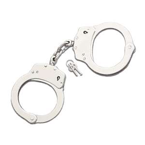 4803C - Chrome Double Lock Handcuffs