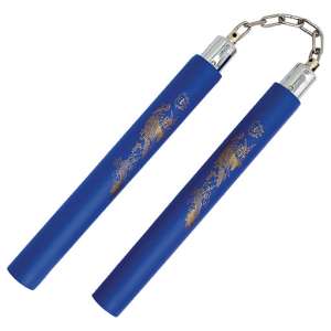 NC-F02BL - Nunchucks Dragon Foam Padded