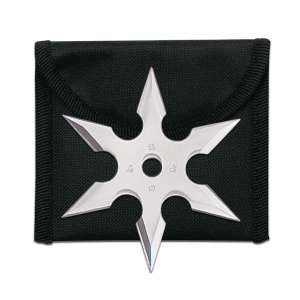90-19 - 2 .75" Ninja Star with Pouch