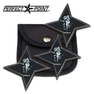 90-35-3 - Perfect Point Throwing Star Set 3" Diameter