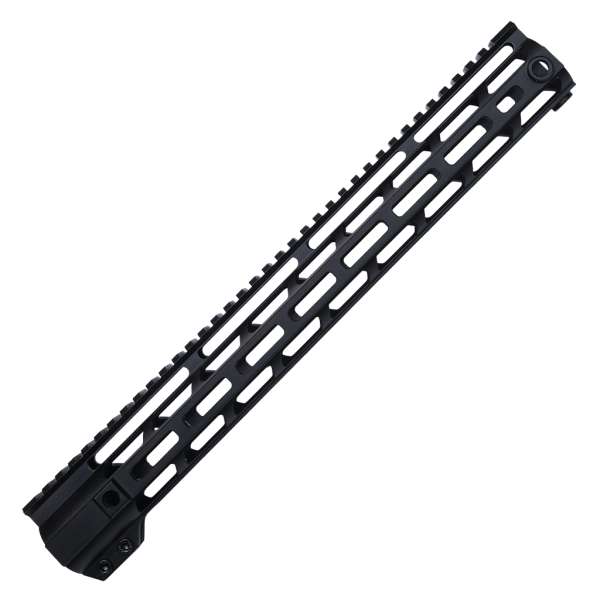 XTS-ADZ15-BK - 15" Anodized M-Lok Rails Adz-Alpha Black