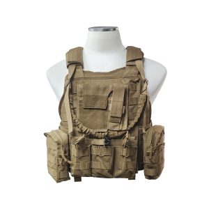 AL 002TN - Tactical Plate Carrier Vest FDE