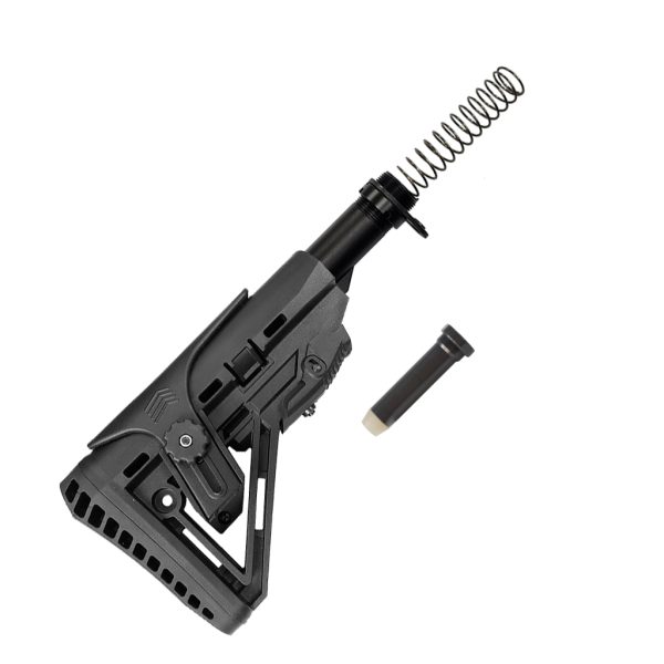 ARSTK106 - XTS 106 Stock & Buffer Tube Assembly Black