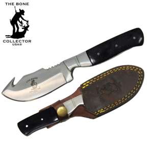 BC 804-BKBN - 7.5" Bone Collector Black Bone Gut Hook