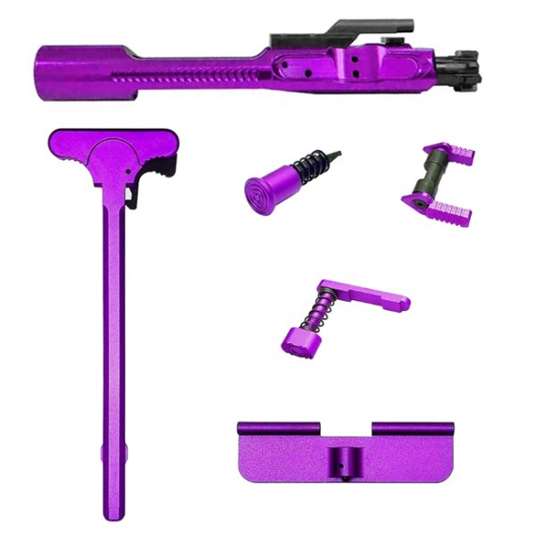 BCG-PP - XTS Bolt Carrier Group Anodized Carrier Purple - Image 2