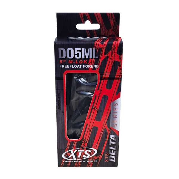 XTS-D05MLFC - 5'' M-Lok Delta Series Free Float Rail - Image 3